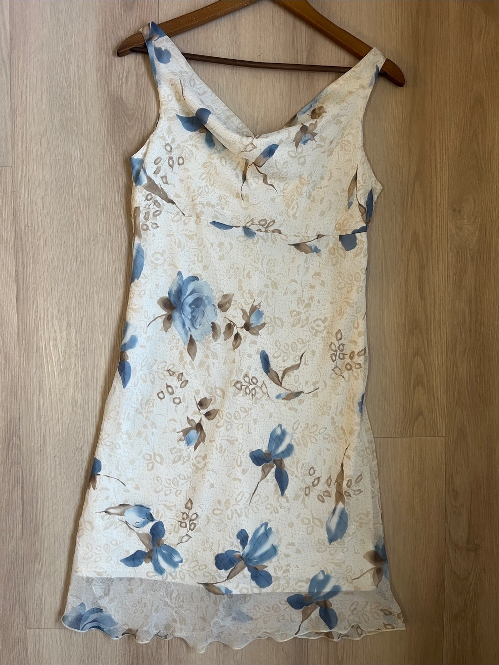 Amoretti Vintage 90’s/Y2K Floral Fairy Dainty Slip Dress Whimsical Medium